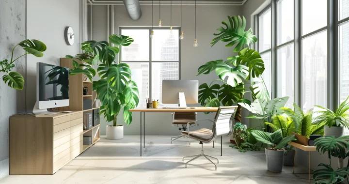 Choix de plantes d’intérieur idéales pour dynamiser un espace de travail