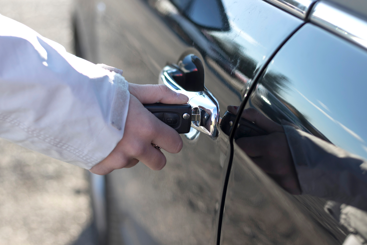 serrure de voiture bloquée