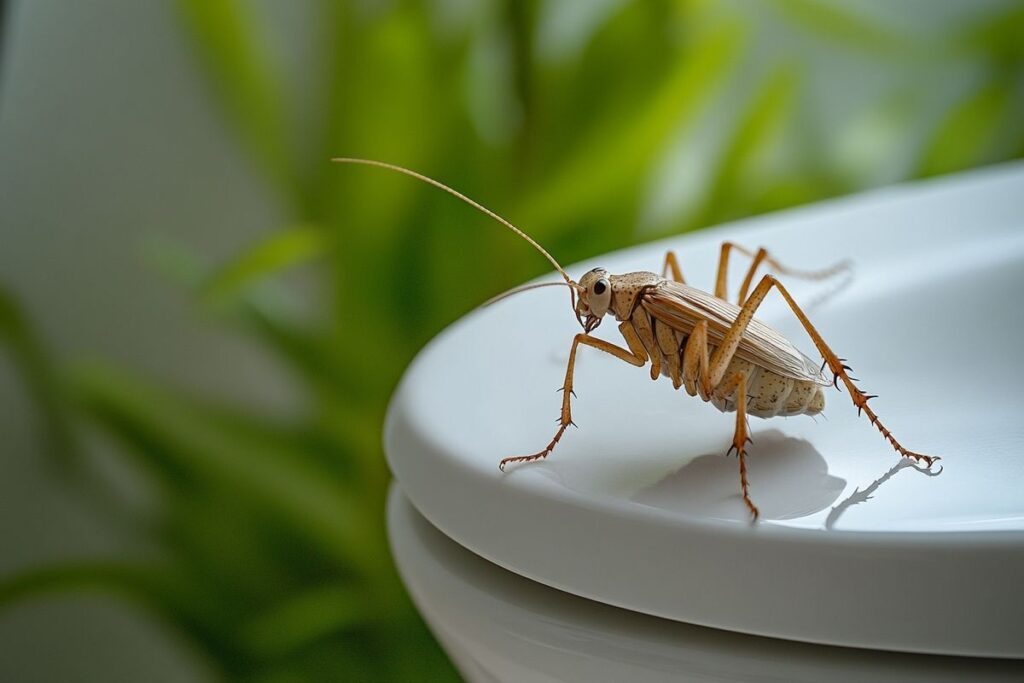 Insecte dans la cuvette des wc : angoisse ou simple désagrément ?