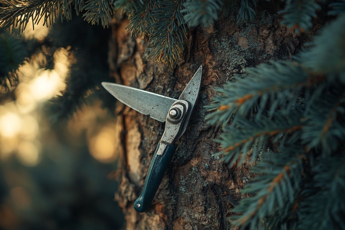 Techniques d'élagage pour un sapin en bonne santé